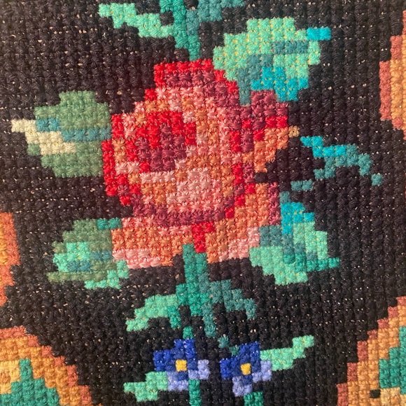 Victorian Rose Needle Point - Picture 7 of 8